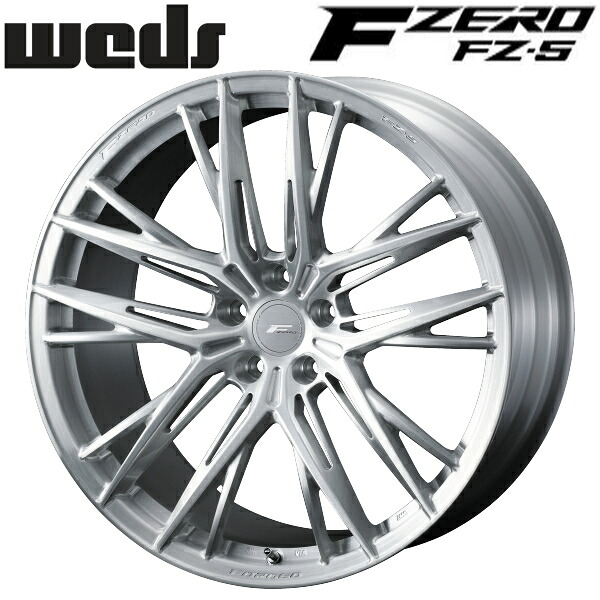Weds F ZERO FZ-5 ブラッシュド ホイール1本価格8.5J-20インチ 5穴/PCD114.3 インセット+38 ハブ径:73φ 座面形状:M12 60°テーパー座、M14 60°テーパー座【代引不可】|PartsDepot
