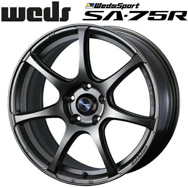 WedsSport SA-75R EJブロンズ ホイール4本セット8.0J-18インチ 5穴/PCD114.3 インセット+42 ハブ径:73φ 座面形状:M12 60°テーパー座専用【代引不可】|PartsDepot