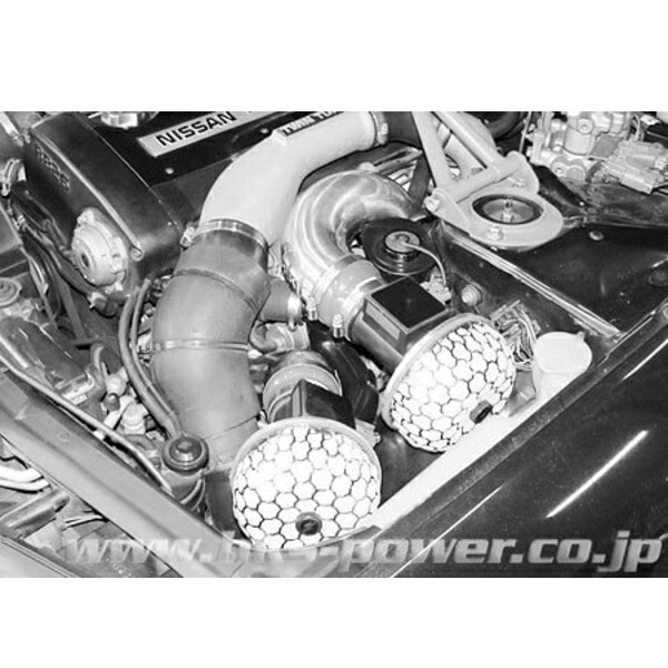 卓抜 HKSレーシングサクションE-BNR32スカイラインGT-R RB26DETT 純正エアフロメータ用 89 8〜94 12