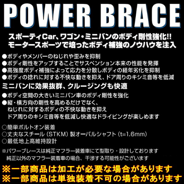 ポケットいっぱい クスコ CUSCOパワーブレース フロアーセンター GGAインプレッサスポーツワゴン EJ20ターボ M/T 2000/8〜2007/ 6 - 通販 - motelparati.com.br