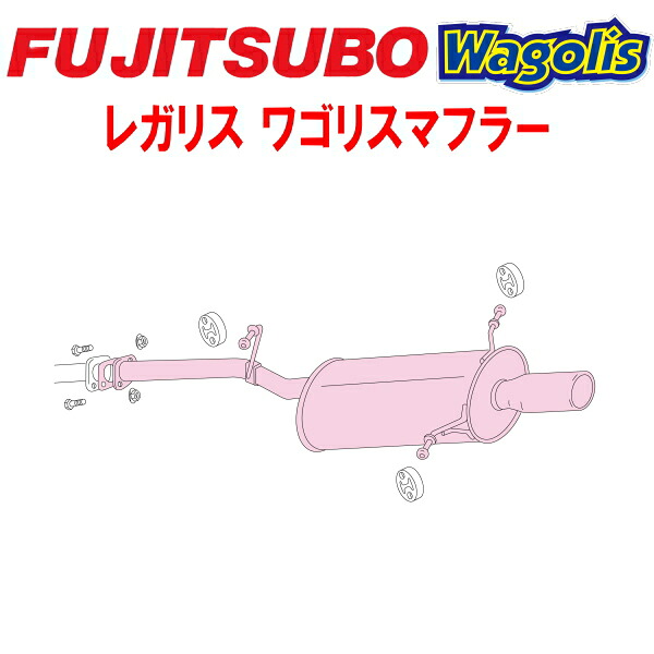 フジツボ レガリスWagolisマフラーTA-SG5フォレスター EJ20ターボ 2002/2~2005/1【代引不可・個人宅配送対応可能】|PartsDepot