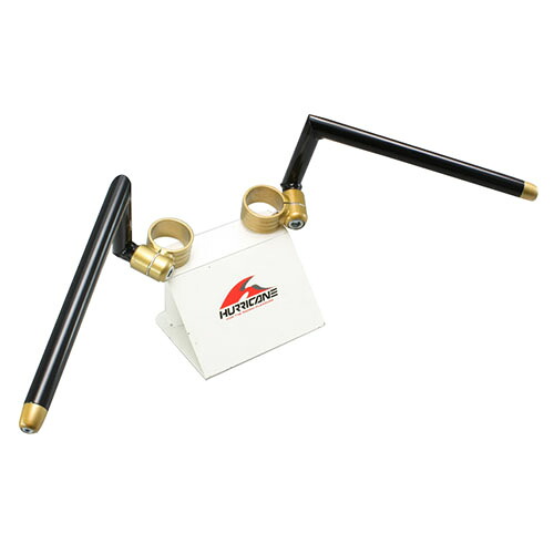 HURRICANE セパレートハンドル ゴールド HS4304G-01 バイク ハンドルバー｜パーツダイレクト店