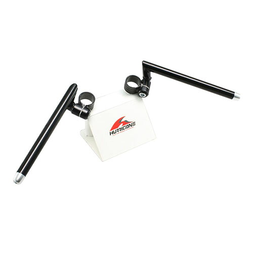 HURRICANE セパレートハンドル ブラック HS3502B-01 バイク ハンドルバー｜パーツダイレクト店