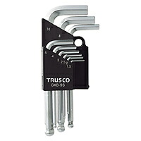 TRUSCO ボールポイント六角棒レンチ セット品 GXB-9S