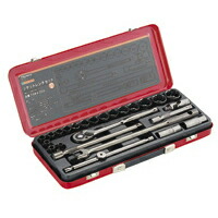 TRUSCO ソケットレンチセット(差込角12.7mm) TSW4-25S ソケットレンチ・ラチェット工具セット