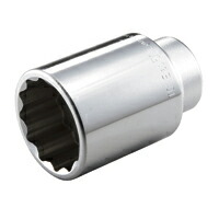 TONE(トネ) 19.0sq(3/4DR)ディープソケット(12角) 6D-55L ハンドツール用ソケット・ビット