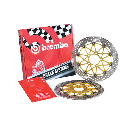 Brembo(ブレンボ) Super Sport フローティングディスク 左右セット YZF-R1/R6 208.9737.48 バイク ディスクローター
