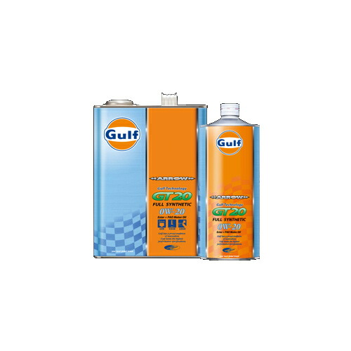 Gulf Gulfエンジンオイル ARROW GT20 0W-20 1L 12本 AG0W20-1L 自動車 ガソリン専用エンジンオイル