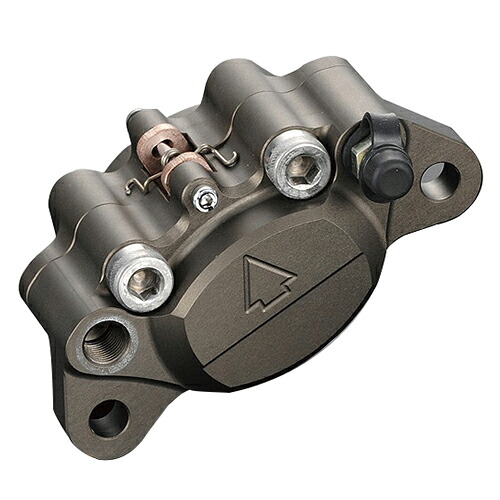 SHIFTUP(シフトアップ) ビレットキャリパー 2pods 160mm 矢印ロゴ入 スモークチタン 200051-21-10 バイク｜パーツダイレクト店