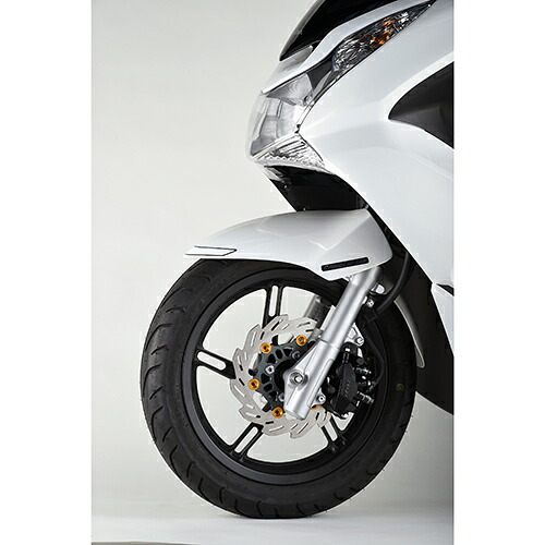 SHIFTUP(シフトアップ) ウェーブフローティング フロントディスクローター 220mm スモークガンメタ/ゴールド PCX 250054-29 バイク
