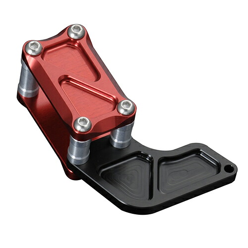SHIFTUP(シフトアップ) リアスプロケットガード レッド APE/XR100 202751-02 バイク スプロケットカバー・ガード