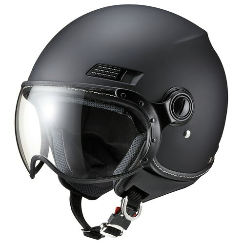 マルシン工業(Marushin) ジェットヘルメット MS-340 マットブラック L 04341409 バイク