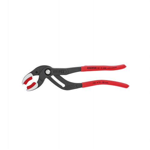 KNIPEX(クニペックス) 8111-250 パイププライヤー(プラスチックアゴ付)(SB)