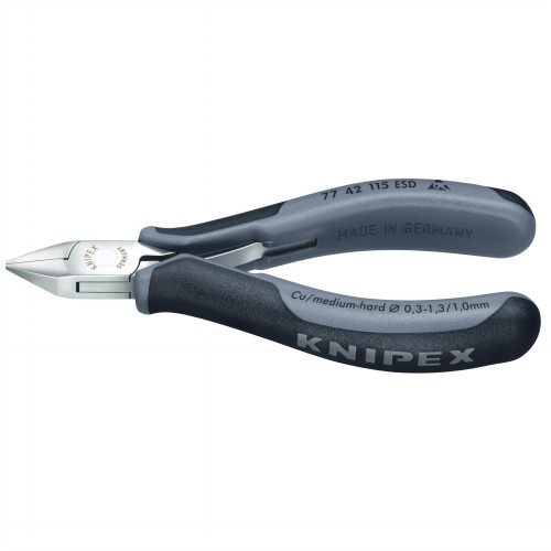 KNIPEX(クニペックス) 7742-115ESD エレクトロニクスニッパー