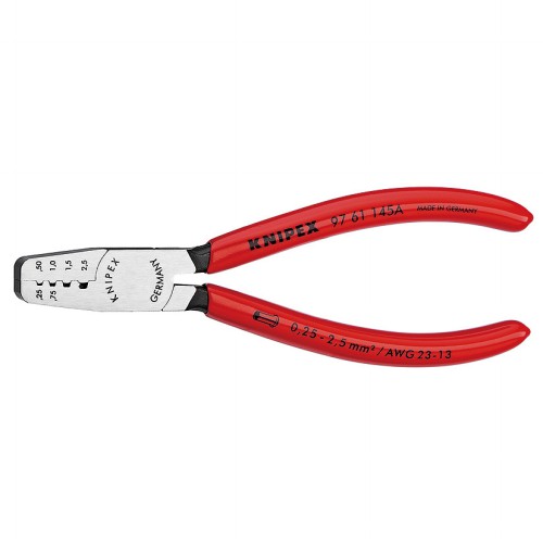KNIPEX(クニペックス) 9761-145A エンドスリーブ用圧着ペンチ (SB)