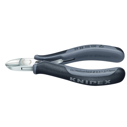 KNIPEX(クニペックス) 7722-115ESD エレクトロニクスニッパー