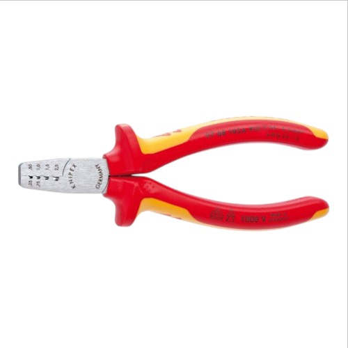 KNIPEX(クニペックス) 9768-145A エンドスリーブ用絶縁圧着ペンチ 1000V