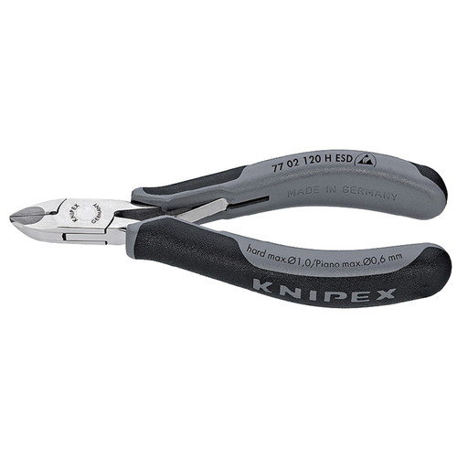 KNIPEX(クニペックス) 7702-120HESD 超硬刃エレクトロニクスニッパー｜パーツダイレクト店