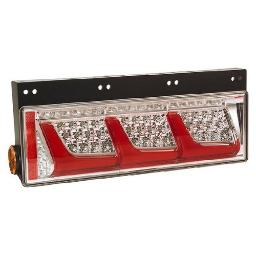 KOITO(コイト) オールLEDリアコンビネーションランプ 3連タイプ シーケンシャルターン 左 LEDRCL-24LS21 トラック用レンズ・ライトユニット｜パーツダイレクト店