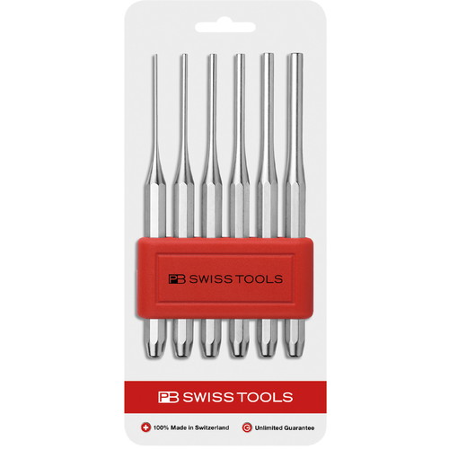 PB SWISS TOOLS 平行ピンポンチセット ホルダー付 755.BCN ハンドツール工具