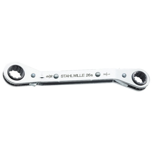 STAHLWILLE(スタビレー) ラチェットメガネ 26A-1/2X9/16 ギアレンチ・ラチェットレンチ