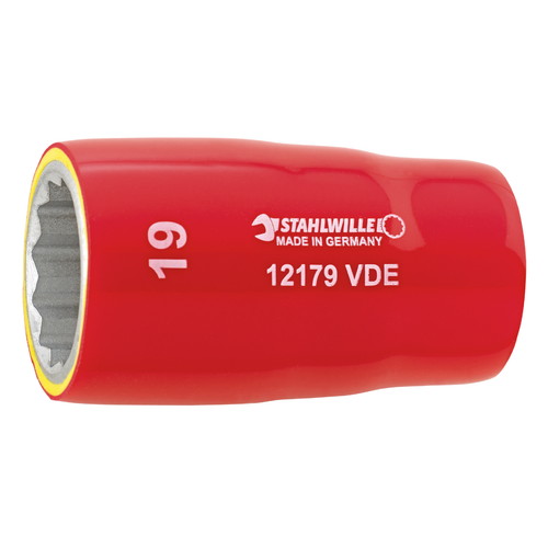 STAHLWILLE(スタビレー) (1/2SQ)絶縁ソケット 12179VDE-24 ハンドツール用ソケット・ビット