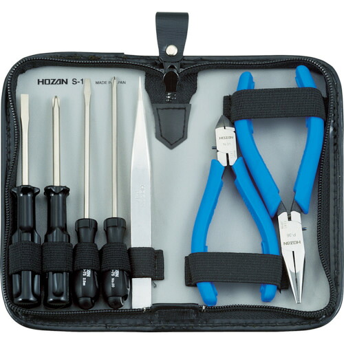 HOZAN(ホーザン) S-1 工具セット 7点 ハンドツール工具セット