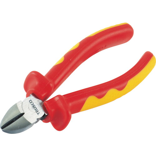 TRUSCO 絶縁電工ニッパ 180mm TZCP180 ニッパー
