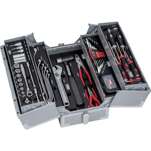 TONE(トネ) TSAT330SV ツールセット シルバー仕様 ハンドツール工具セット