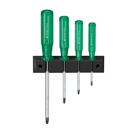 PB SWISS TOOLS 243 ドライバーセット ホルダー付4本組 ハンドツール工具｜パーツダイレクト店