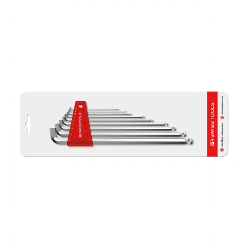 PB SWISS TOOLS 2212LH-10CN ショートヘッド ロングボール六角レンチセット 2212.LH-10CN ハンドツール工具|パーツダイレクト店