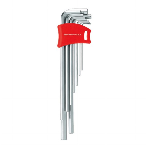 PB SWISS TOOLS 211DH-10 ホルダー付六角レンチセット ロング パックなし 211.DH-10 ハンドツール工具