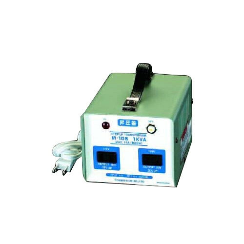 ESCO(エスコ) 昇圧トランス AC100V→AC115V・125V/1.0KVA EA815ZG-1 電気・延長コード