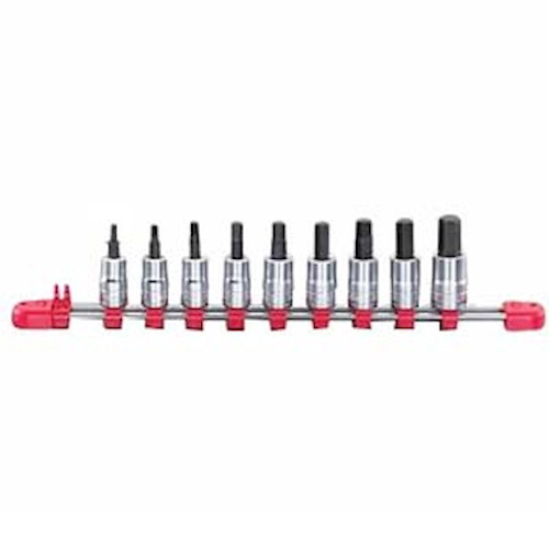 ESCO(エスコ) ショートHexビットソケットセット 3/8&rdquo;sq EA618PX｜パーツダイレクト店