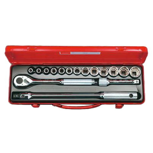 ESCO(エスコ) ソケットレンチセット 1/2”sq EA618C-5 ソケットレンチ・ラチェット工具セット