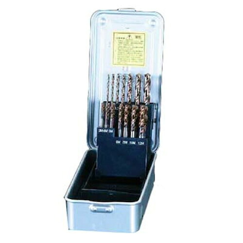 ESCO(エスコ) タップ&ドリルセット M3-M12(スパイラル・Co HSS) EA829AL|パーツダイレクト店