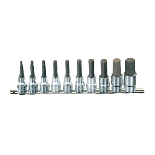ESCO(エスコ) INHEXビットソケット 1/2&rdquo;sq/4-19mm EA618CT｜パーツダイレクト店