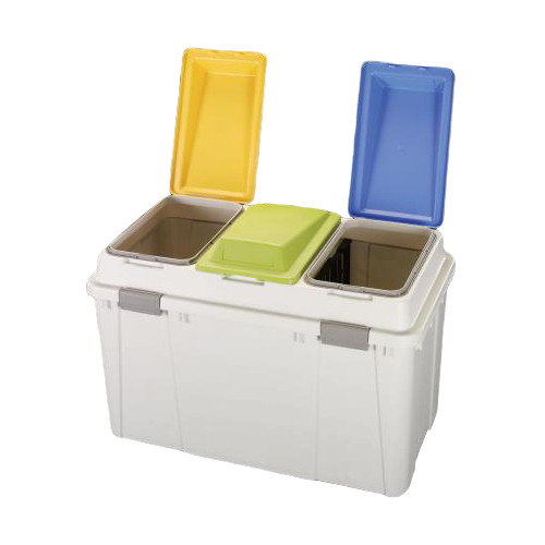 ESCO(エスコ) ダストボックス/3分別 780×460×645mm EA995A-32 清掃用品|パーツダイレクト店