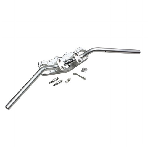 HURRICANE バーハンドル トップブリッジ式キット HBK687A バイク ハンドルバー|パーツダイレクト店