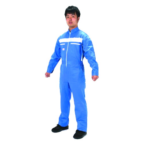 ESCO(エスコ) 夏用・継ぎ服 青 3L EA996AA-84 作業 安全 保安 作業服