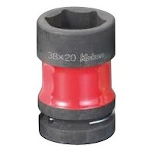 ESCO(エスコ) リヤーホイールナットソケット 1”sq×38×20mm EA164FK-38 ソケット工具