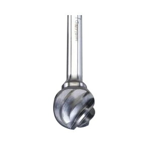 ESCO(エスコ) Coated 超硬バー(6mm軸) 16×14.4mm EA819VT-16B ドリル・ステップ・ホールカッター