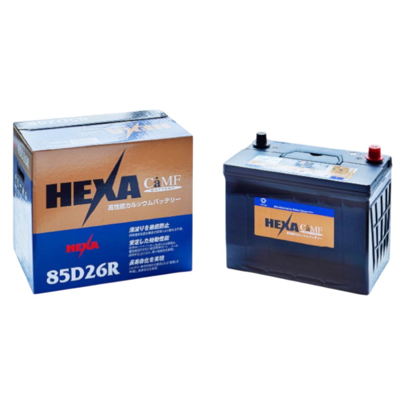 楽天市場】ヘキサ シールドバッテリー 95D26R [HEXAバッテリー