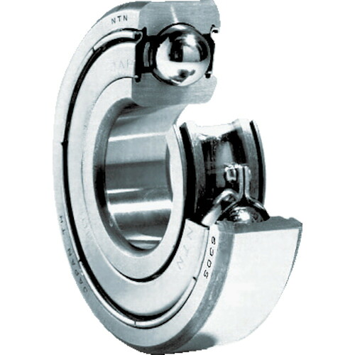 NTN 深溝玉軸受(両側シールド) 6412ZZ 自動車 ベアリング全般
