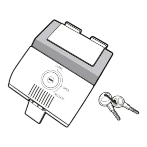 SHAD(シャッド) SH48チタニウム専用ロックカバー レッドキー付属 D1B482MAR バイク ケース・バッグアクセサリー
