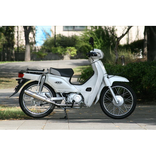 RPM(レーシングプロジェクトムラシマ) バイク マフラー 80D-RAPTOR CUB110(JA10) ステンレス 6037D カブ110(EBJ-JA10) マフラー|パーツダイレクト店
