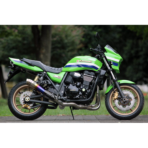 SP忠男(スペシャルパーツタダオ) バイク POWER BOX チタンブルー ZR1-PB-01 ZR1-PB-01 ZRX1200 DAEG(EBL-ZRT20D) マフラー｜パーツダイレクト店