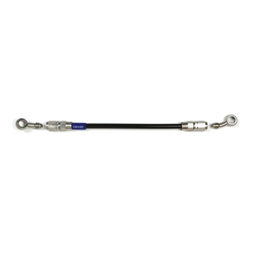 SWAGE-LINE イージーオーダーホース ステン/ブラック 20-SD 1075mm STKB-1213M-1075 バイク ブレーキホース