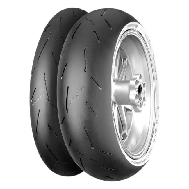 CONTINENTAL ContiRaceAttack2 Street 180/55ZR17 73W TL リア 4019238031645 バイク オンロードレース