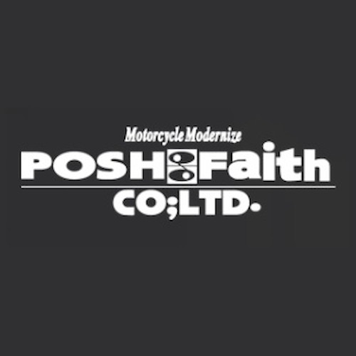 POSH Faith(ポッシュフェイス) 砲弾タイプ アルミマシンドウインカー セミユニバーサルセット ダブル球用 シルバー/クリアー ホンダ/ヤマハ 190499-03 バイク ウインカー